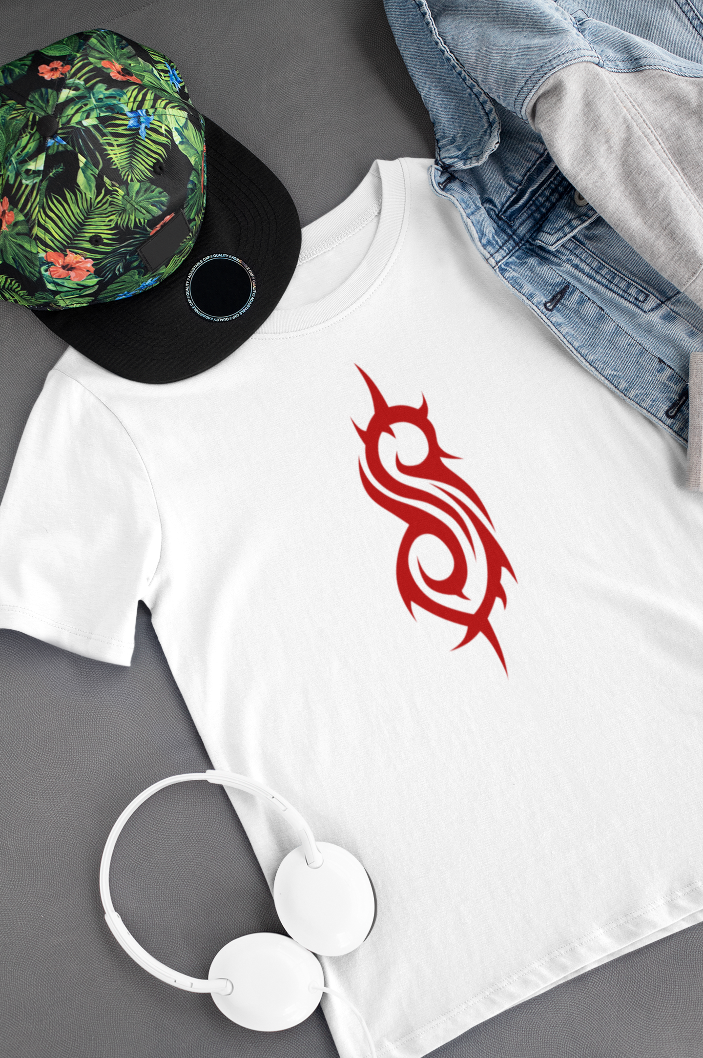 Camiseta "Slipknot" Logo Clássico - Música