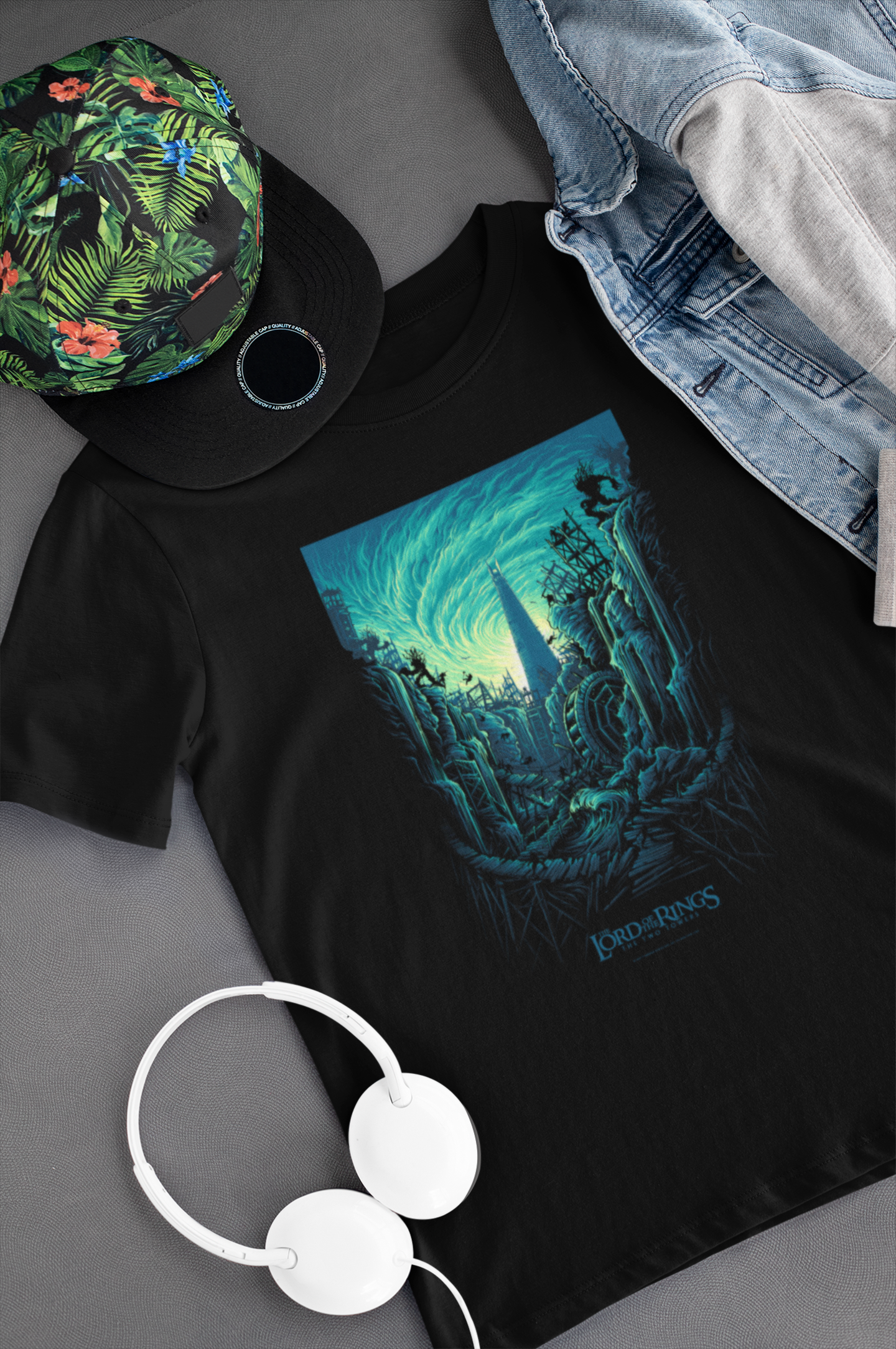 Camiseta "O Senhor dos Anéis e as Duas Torres" - Filmes