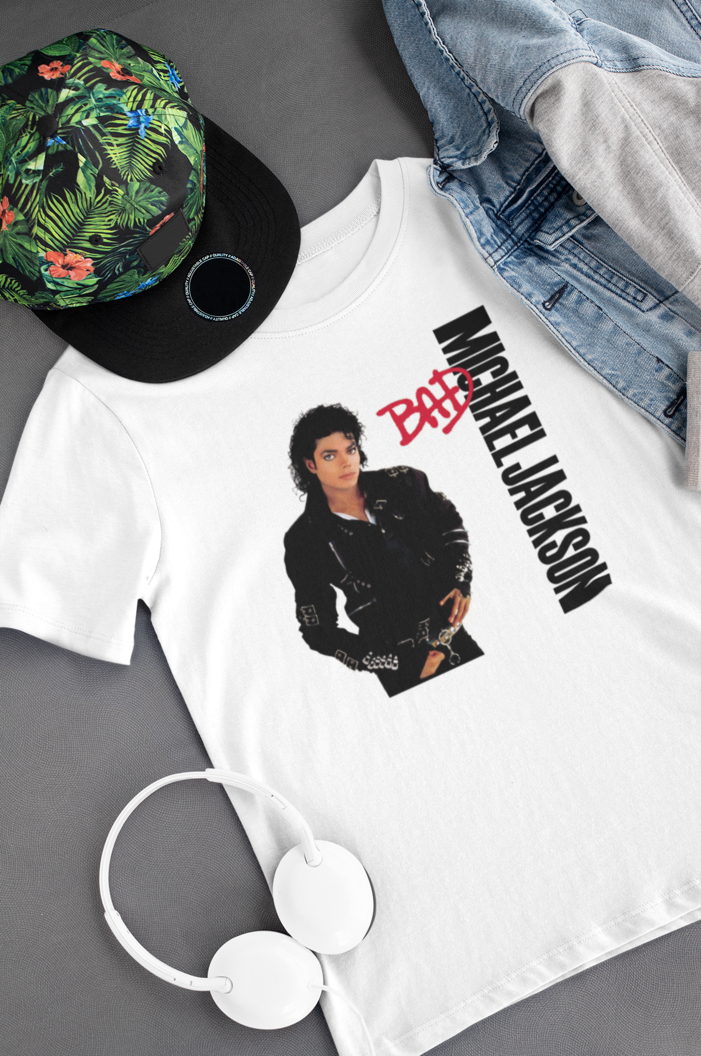 Camiseta "Bad - Michael Jackson" - Álbum - Música