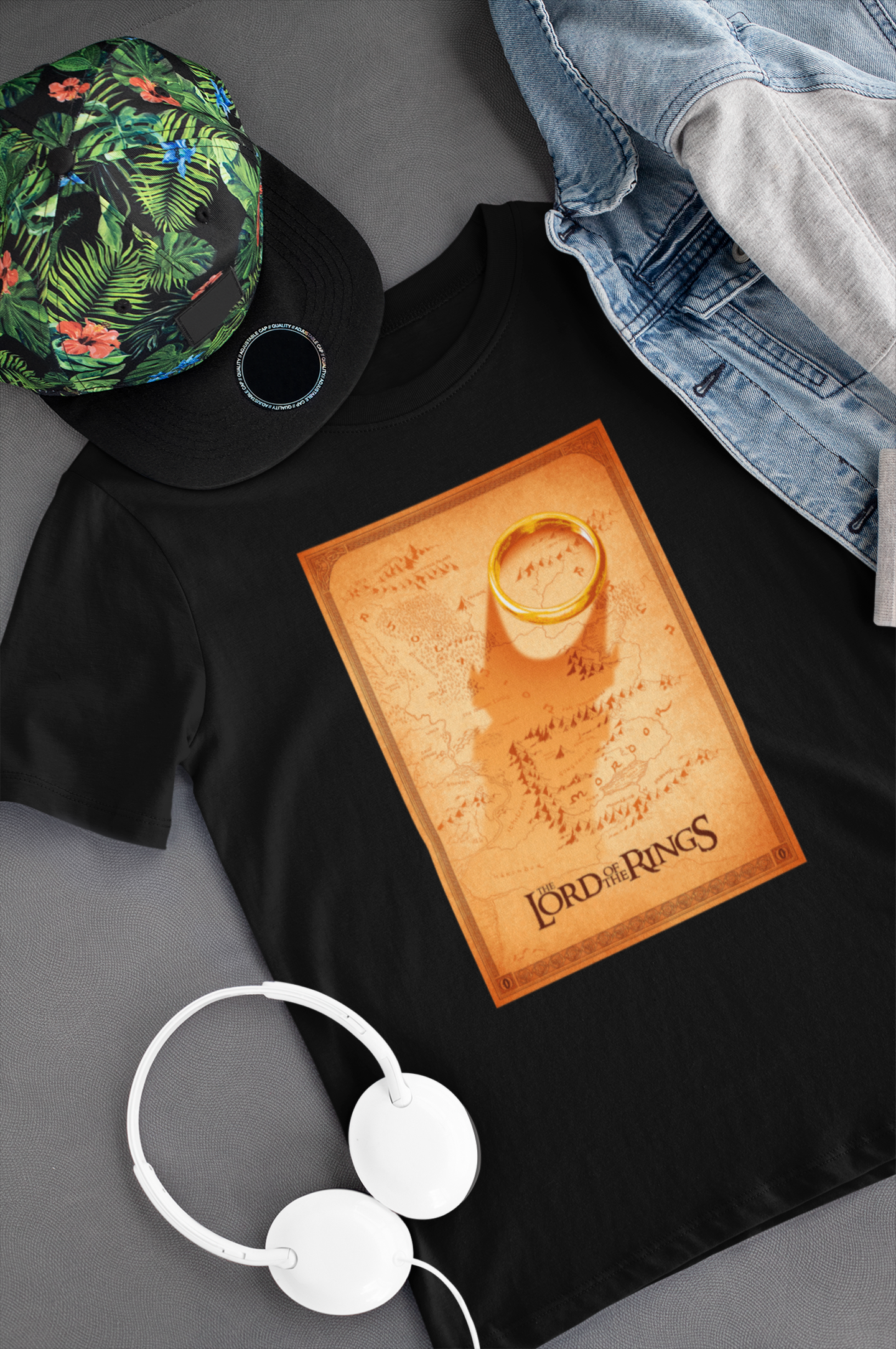 Camiseta "O Senhor dos Anéis" Pôster/Arte - Filmes