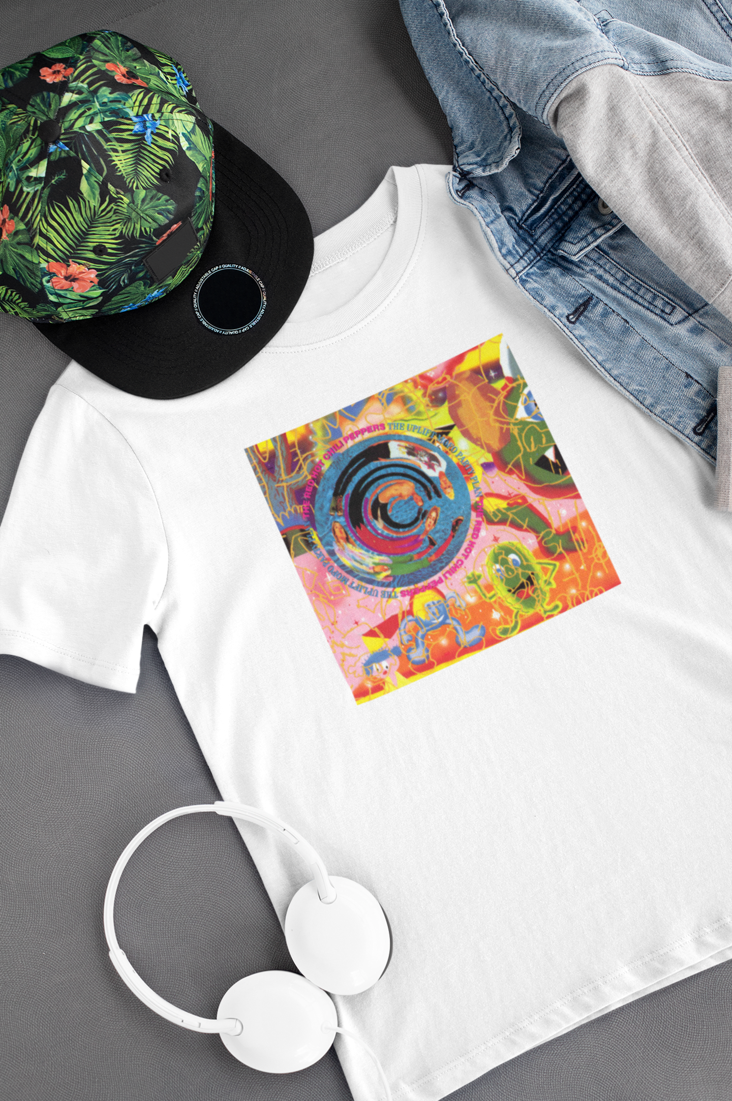 Camiseta "The Uplift Mofo Party Plan - Red Hot Chili Peppers" - Álbum - Música