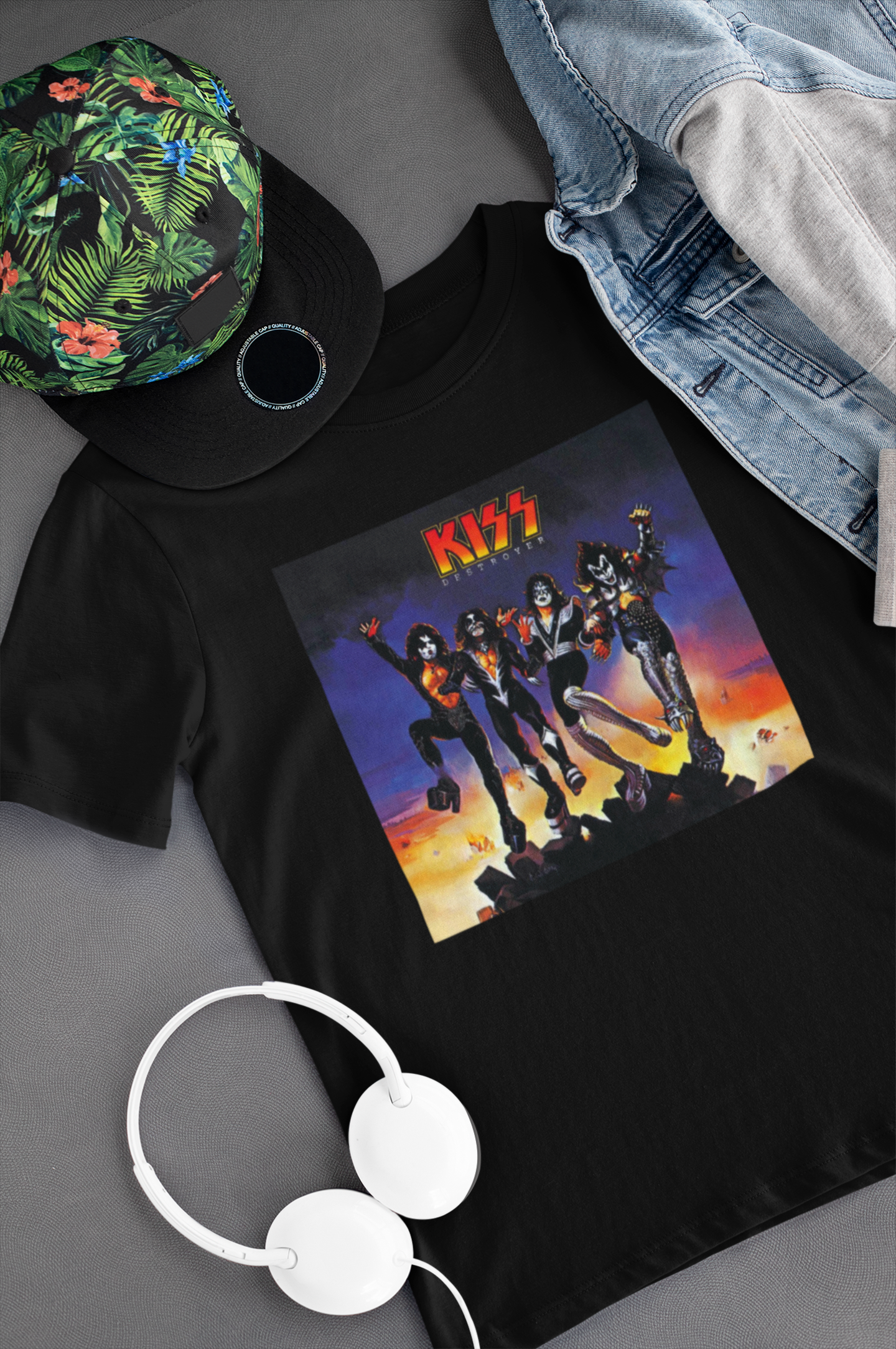 Camiseta "Destroyer - Kiss" - Álbum - Música