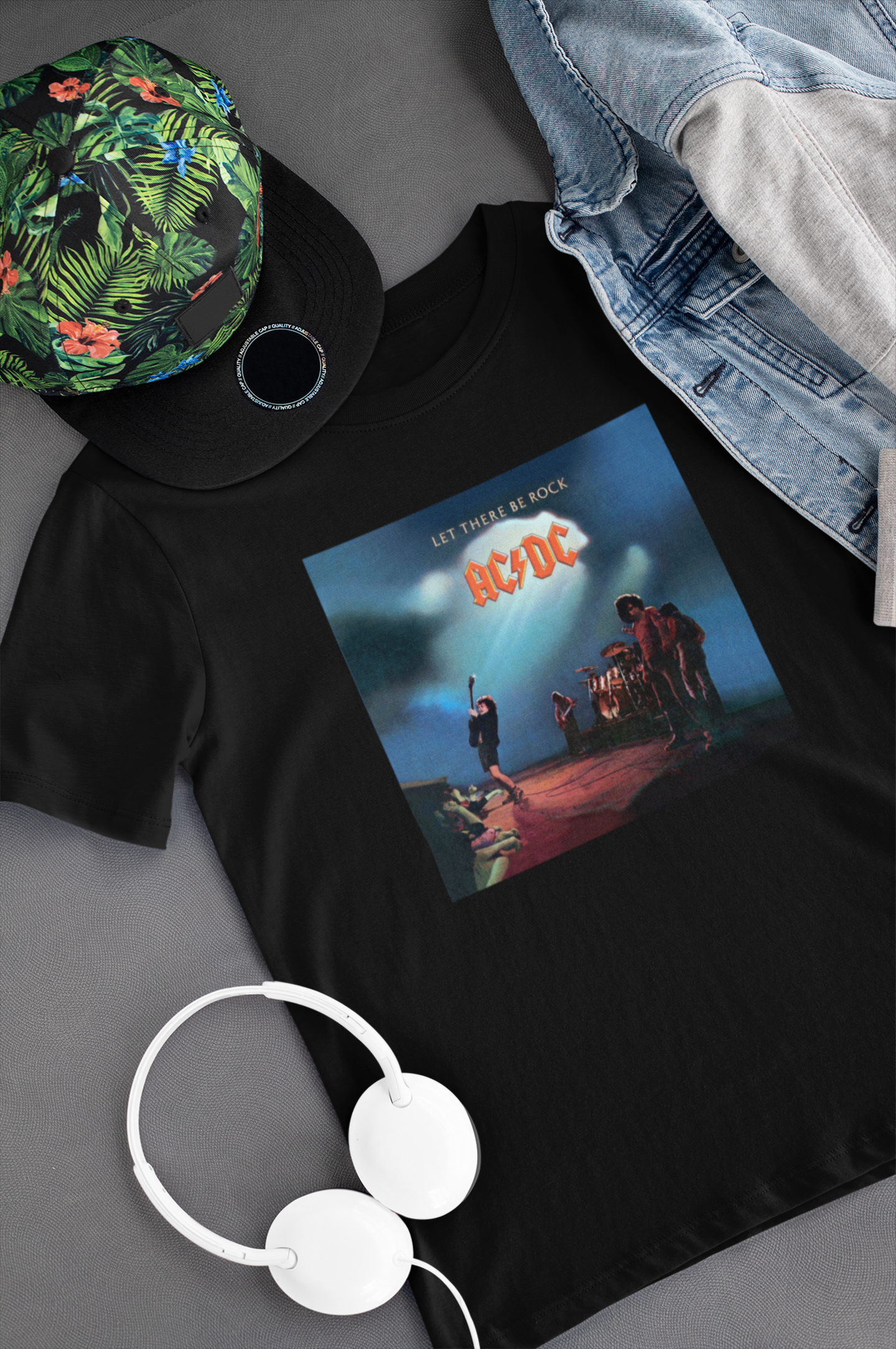Camiseta "Let There Be Rock - ACDC" - Álbum - Música