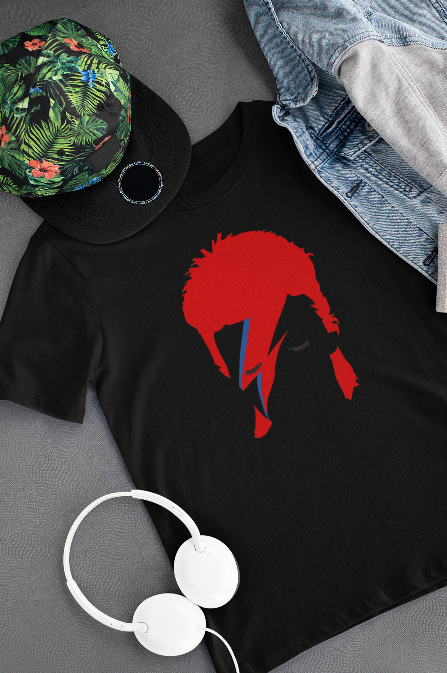 Camiseta "David Bowie" Clássica - Música