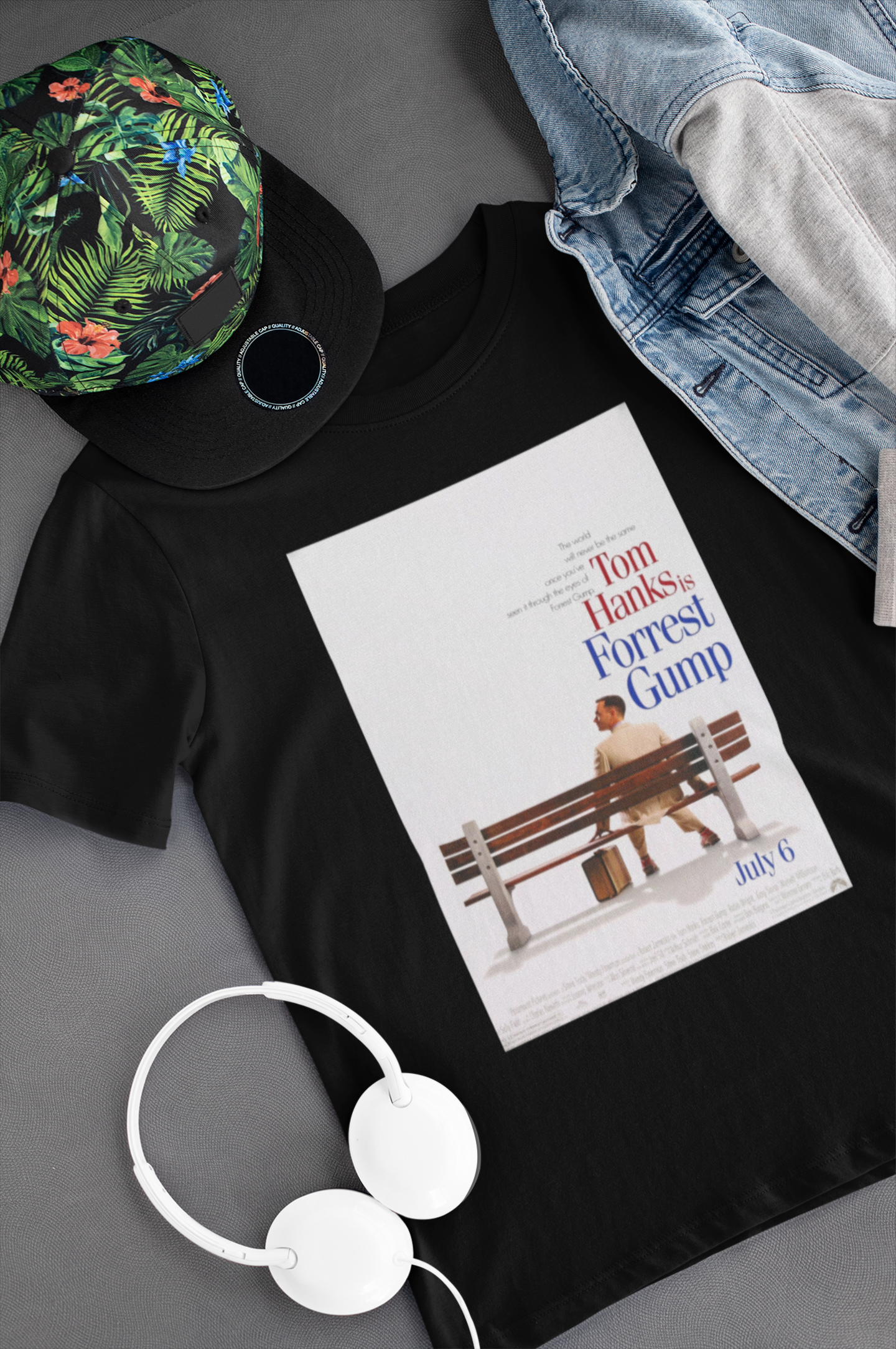 Camiseta "Forrest Gump" Pôster - Filmes
