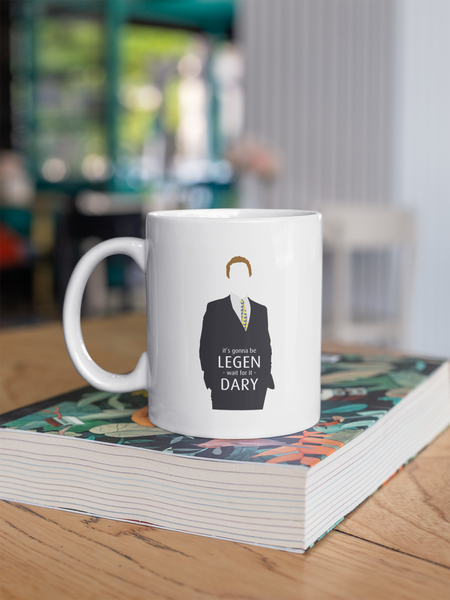 Caneca Barney Stinson - How I Met Your Mother - Séries de TV