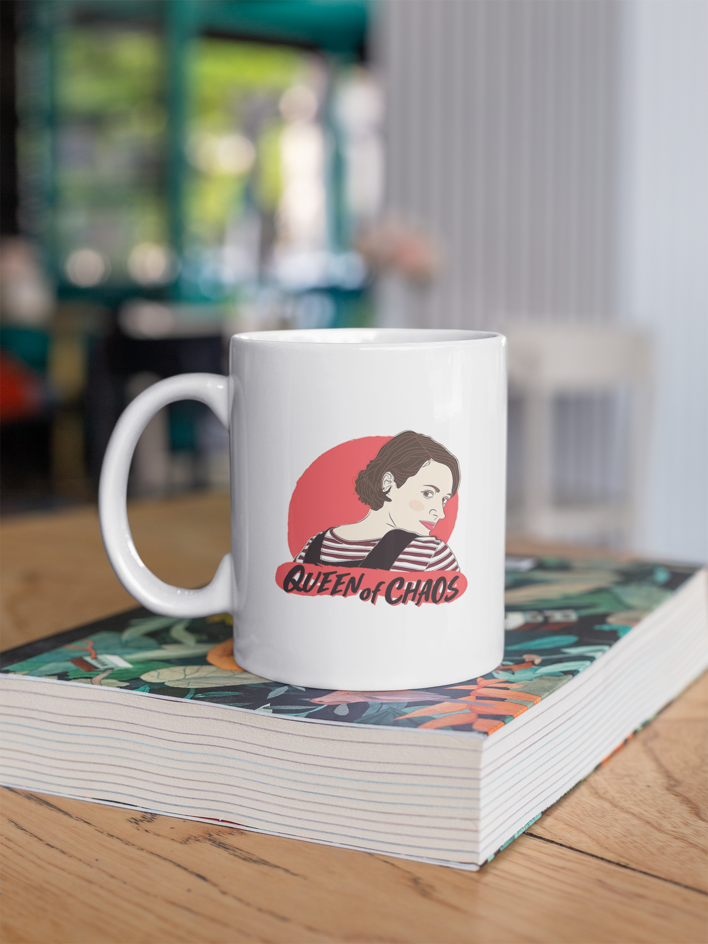 Caneca "Queen of Caos" - Fleabag - Séries de TV