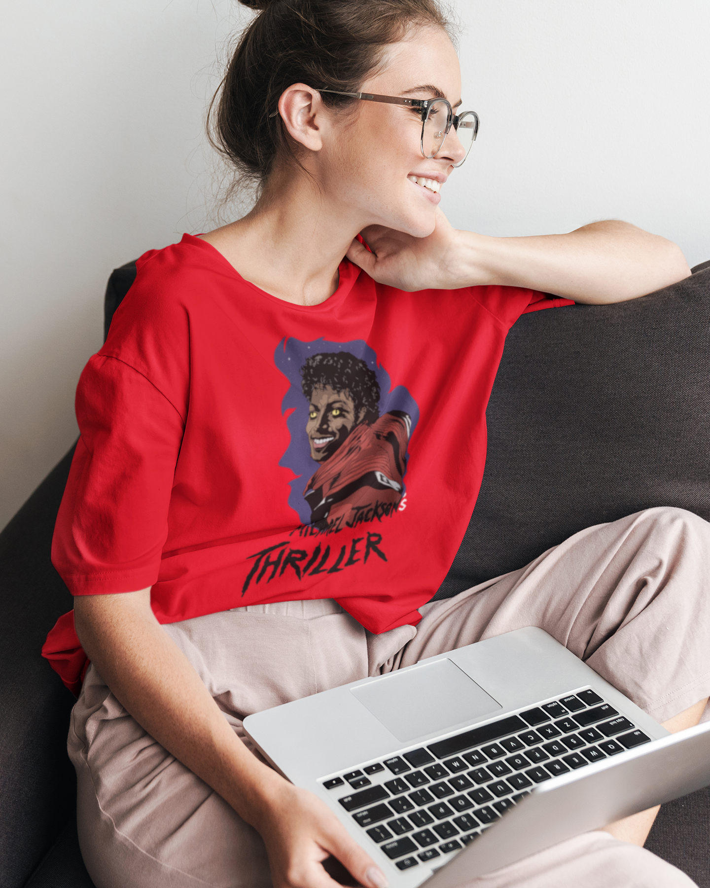 Camiseta Thriller "Michael Jackson" - Música