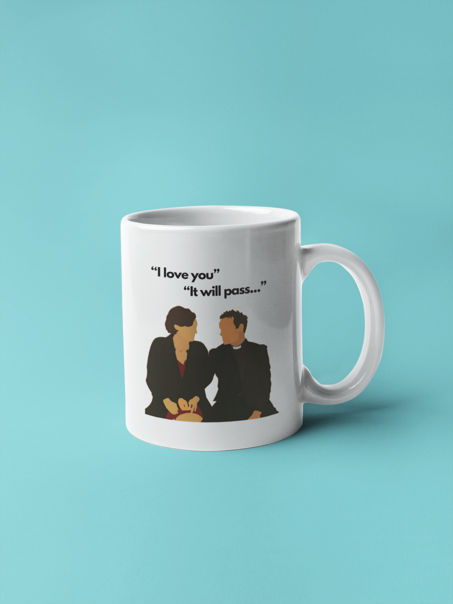 Caneca "I Love You" - Fleabag - Séries de TV