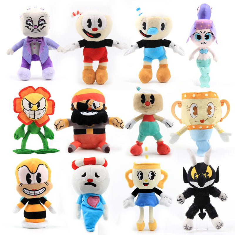 Bonecos de Pelúcia "Cuphead" - Games