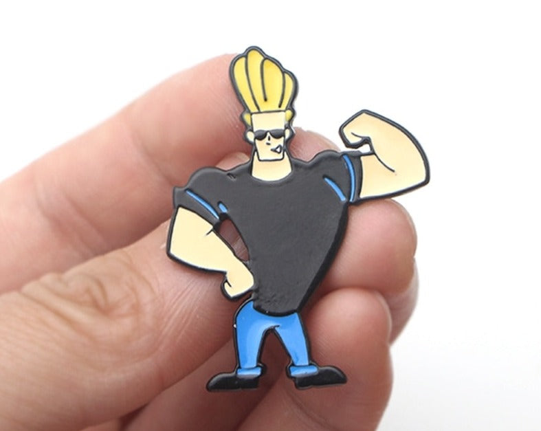 Broche "Johnny Bravo" - Desenho Animado