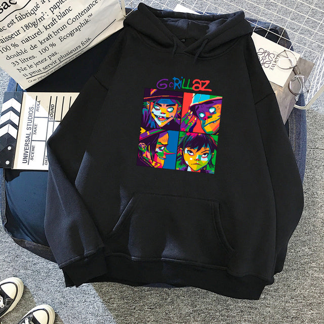 Coleção de Moletom "Arte Gorillaz" - Música