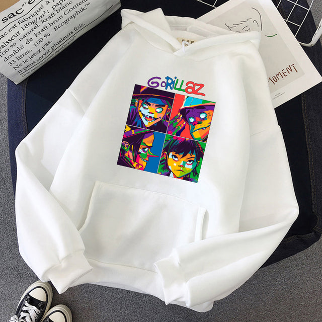 Coleção de Moletom "Arte Gorillaz" - Música