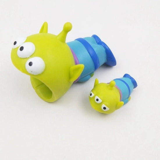 Conjunto Protetor de Cabos - Sullivan / Alliens / Stitch / Lotso - Filmes