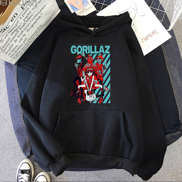 Coleção de Moletom "Banda Gorillaz"- Música