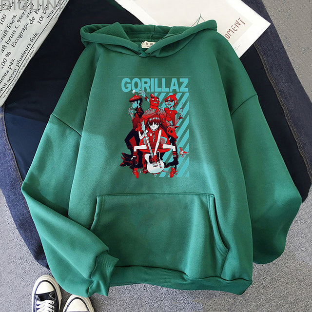 Coleção de Moletom "Banda Gorillaz"- Música