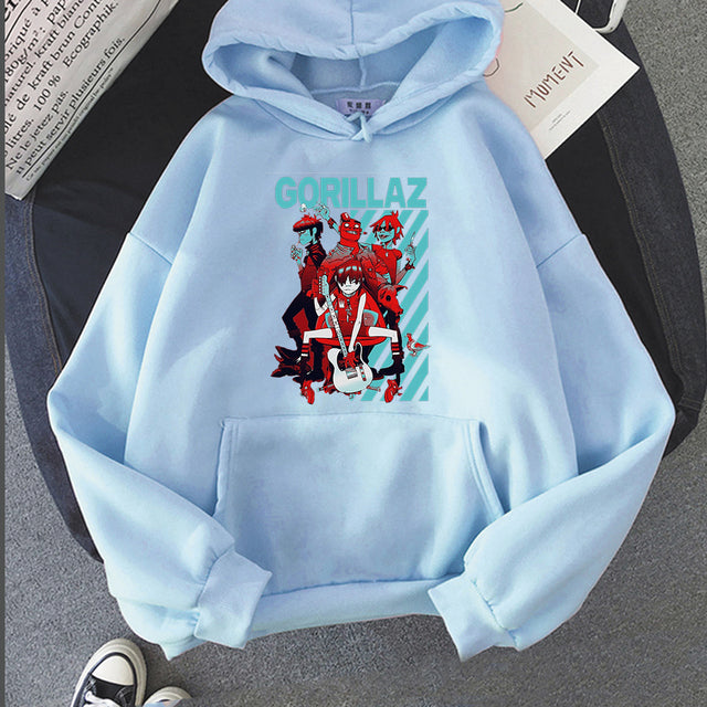 Coleção de Moletom "Banda Gorillaz"- Música
