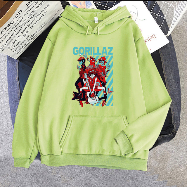Coleção de Moletom "Banda Gorillaz"- Música