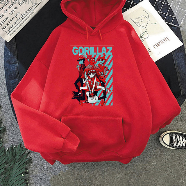 Coleção de Moletom "Banda Gorillaz"- Música