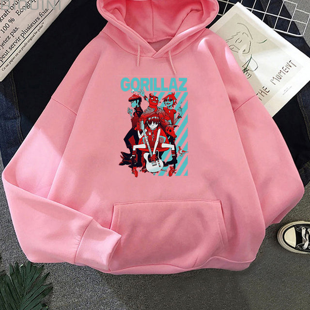 Coleção de Moletom "Banda Gorillaz"- Música