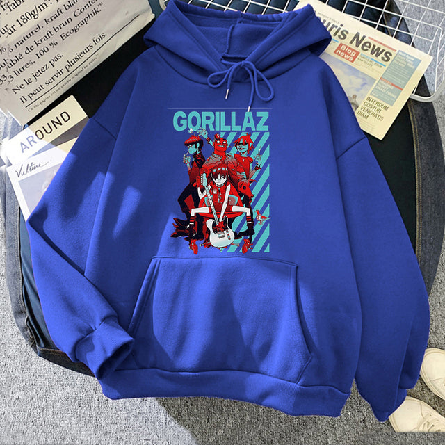 Coleção de Moletom "Banda Gorillaz"- Música