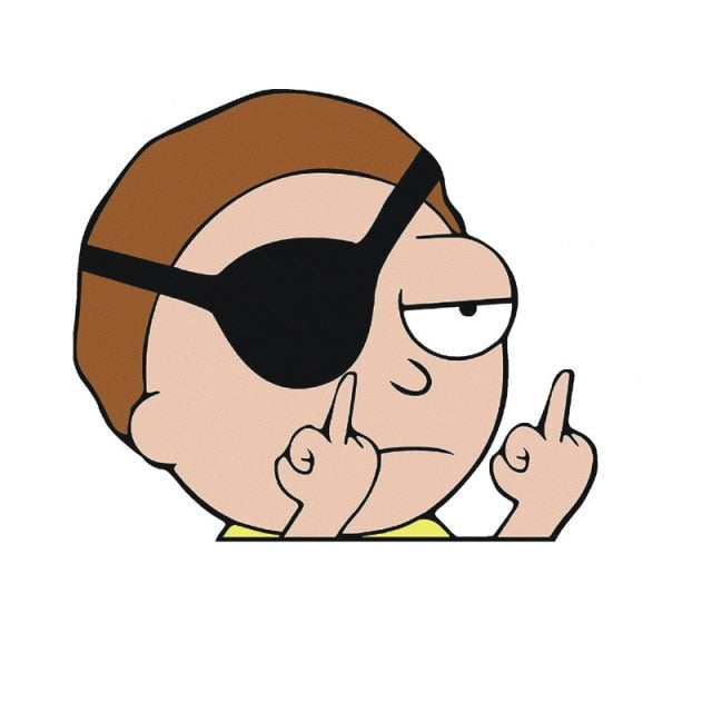 Adesivo - Rick and Morty - Séries de TV