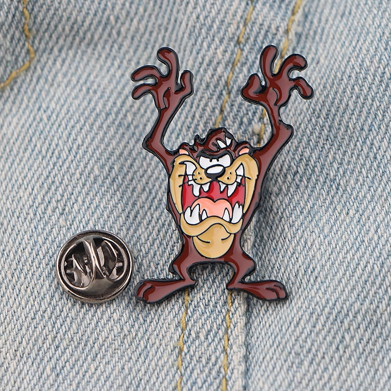 Broche "Taz-Mania"  - Desenho Animado