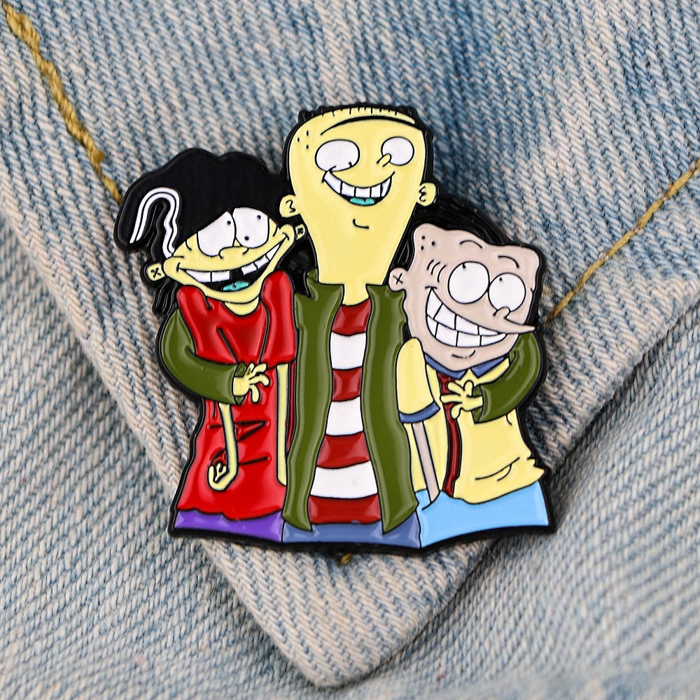 Broche "Du, Dudu e Edu" - Desenho Animado