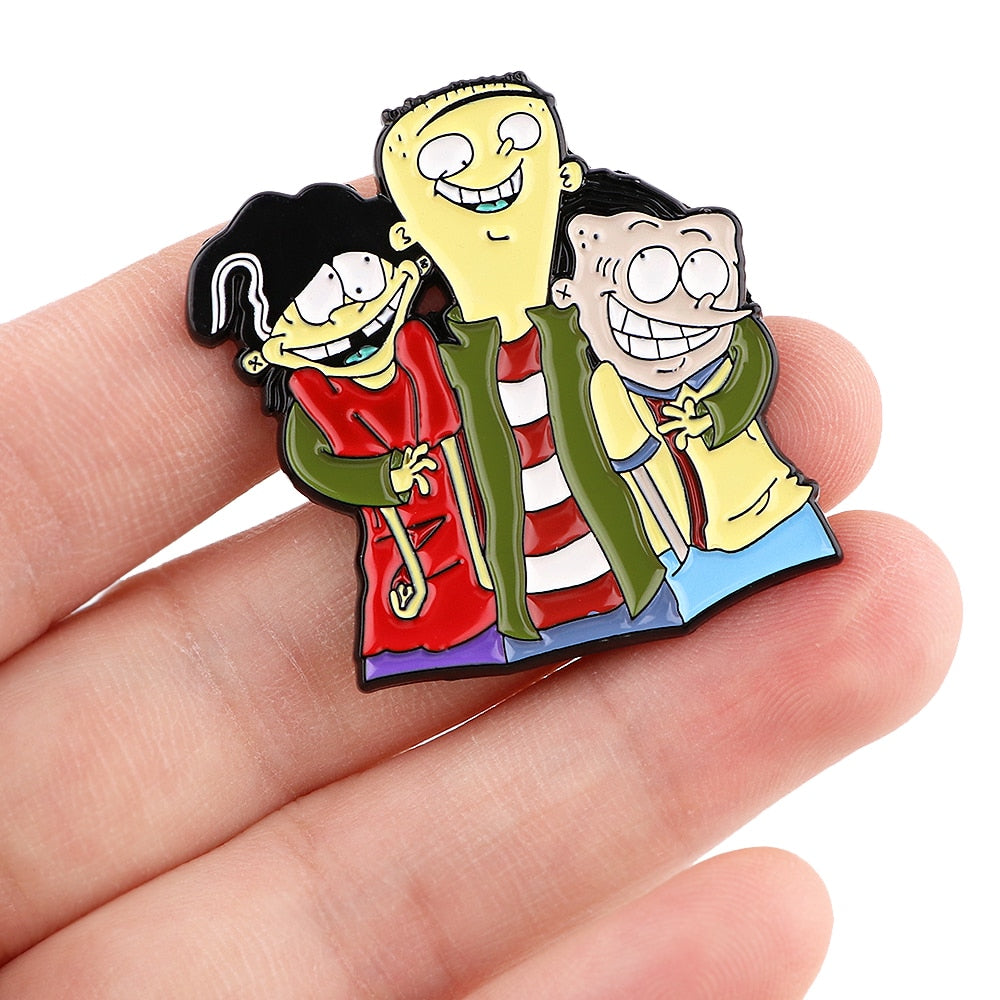 Broche "Du, Dudu e Edu" - Desenho Animado