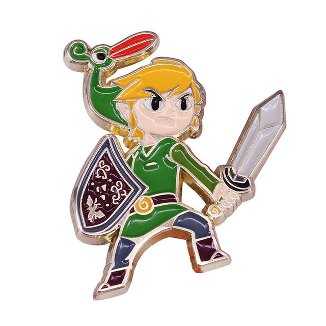 Broche Zelda - Link - Breath of the Wild - Games