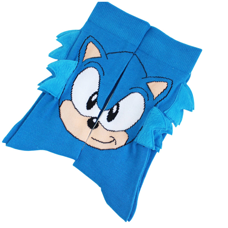 Meia Cano Alto "Sonic" - Games