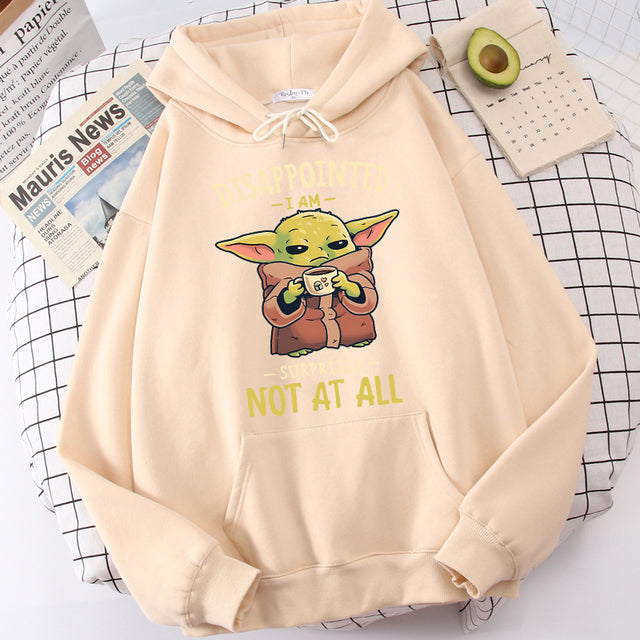 Coleção de Moletom "No Coffee, No Forcee" - Baby Yoda - Séries de TV