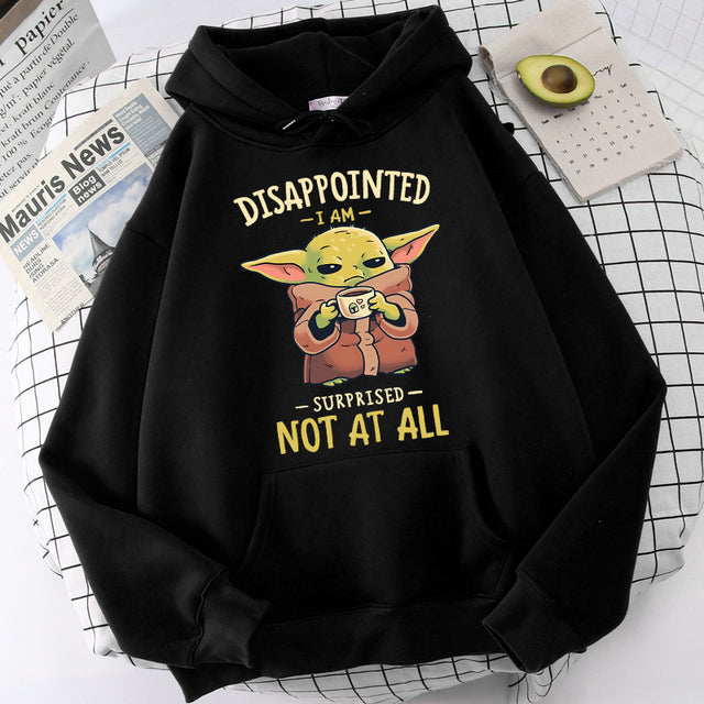 Coleção de Moletom "No Coffee, No Forcee" - Baby Yoda - Séries de TV