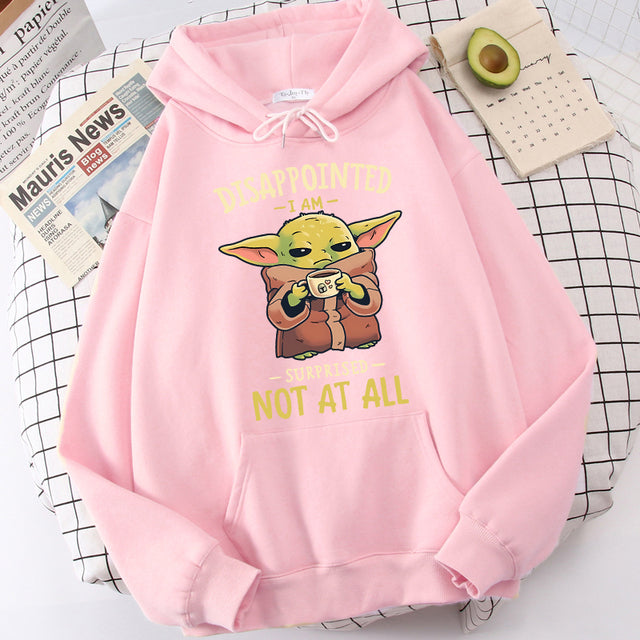 Coleção de Moletom "No Coffee, No Forcee" - Baby Yoda - Séries de TV