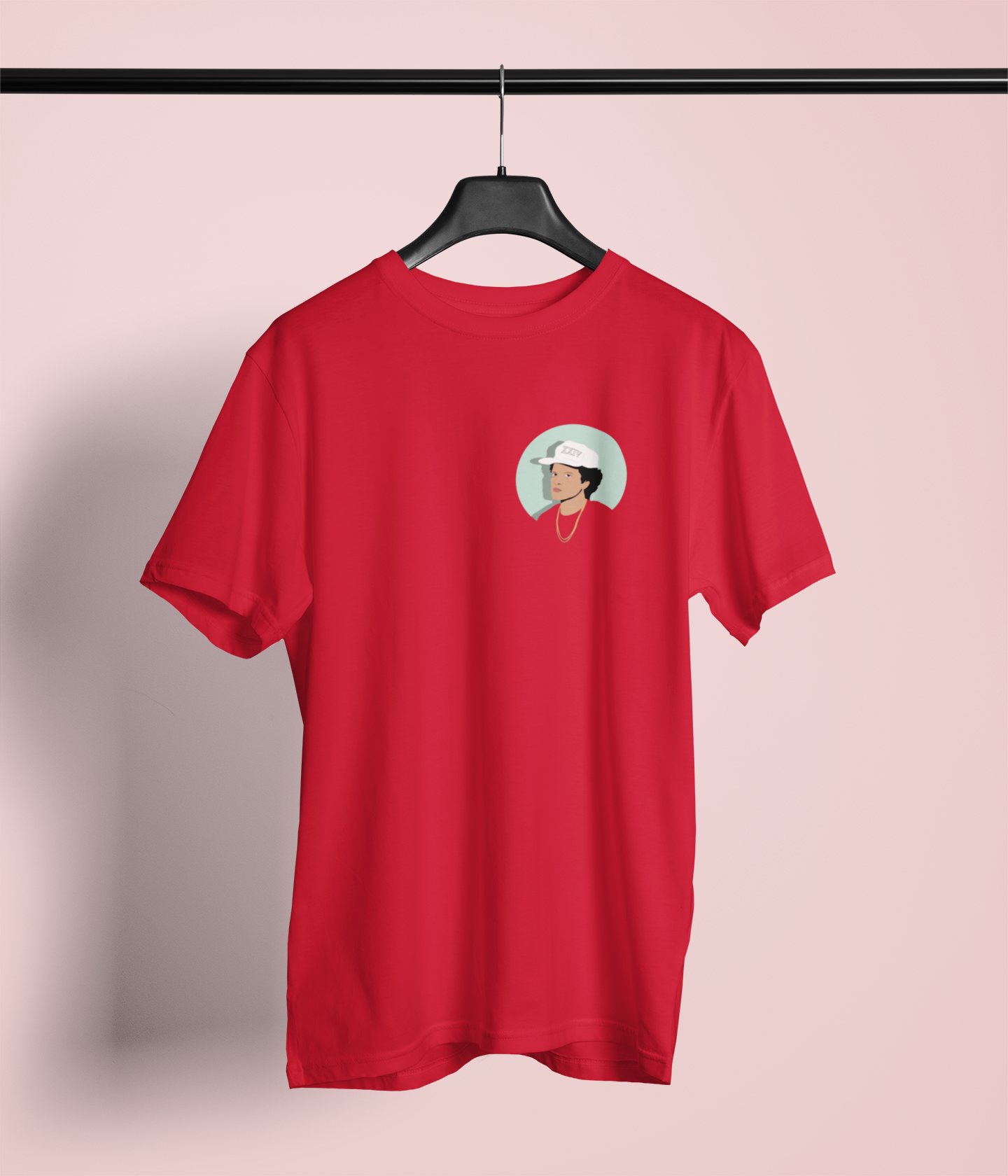 Camiseta "Bruno Mars" Clássica - Música