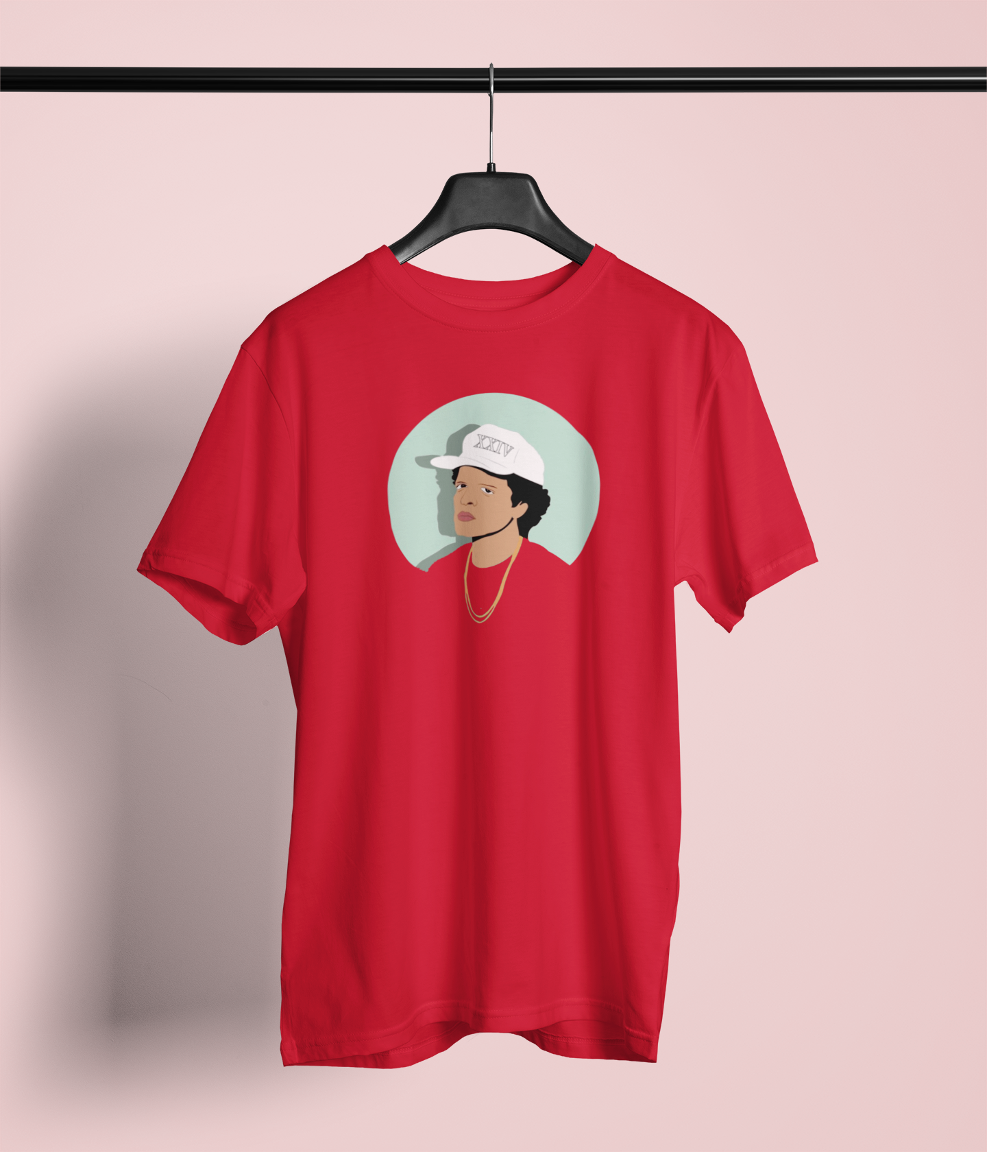 Camiseta "Bruno Mars" Clássica - Música