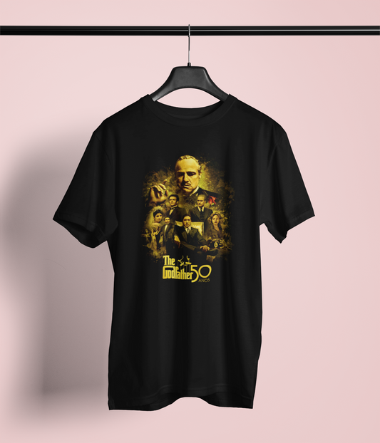 Camiseta Celebrando "O Poderoso Chefão - 50 Anos" (The Godfather) - Filmes