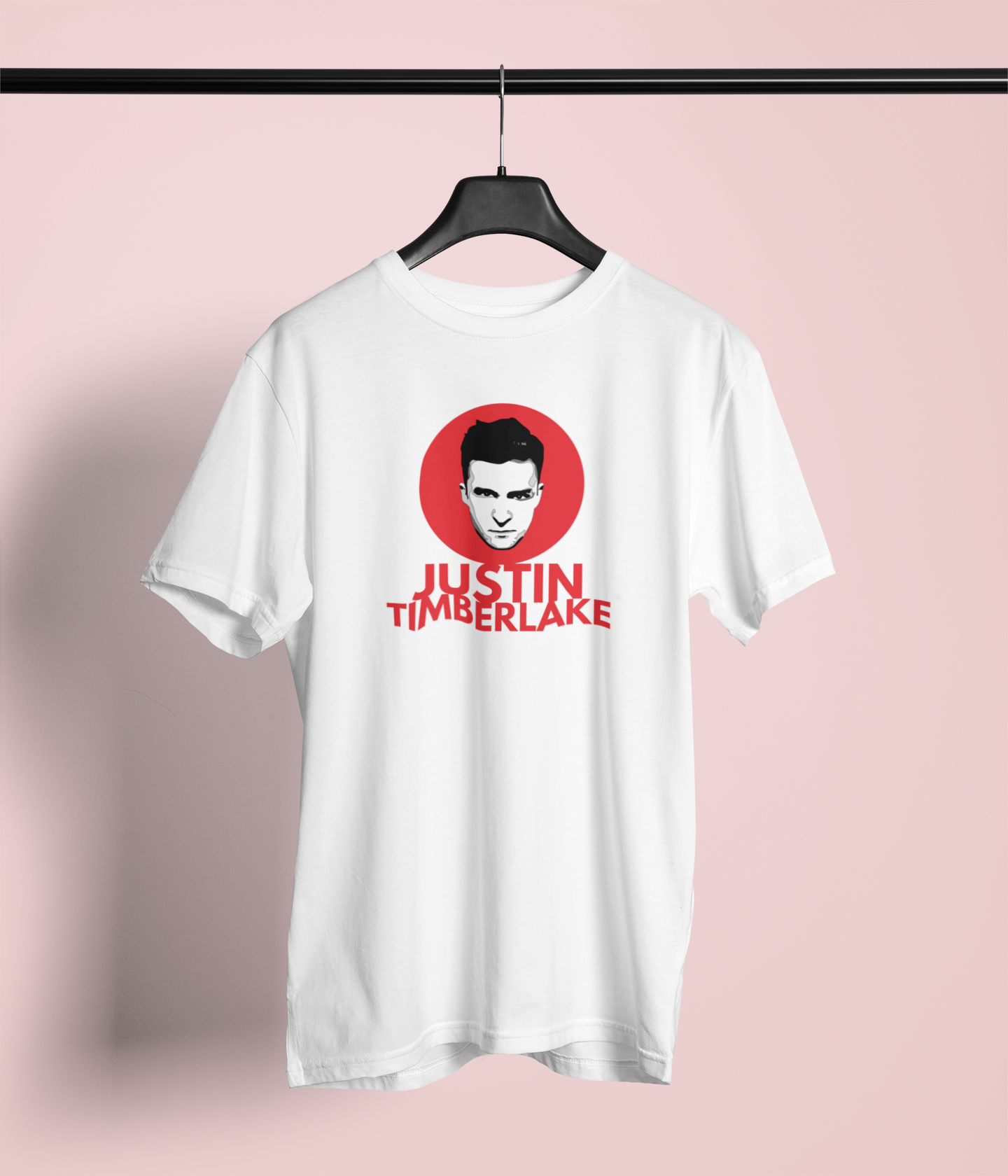 Camiseta "Justin Timberlake" Clássica - Música