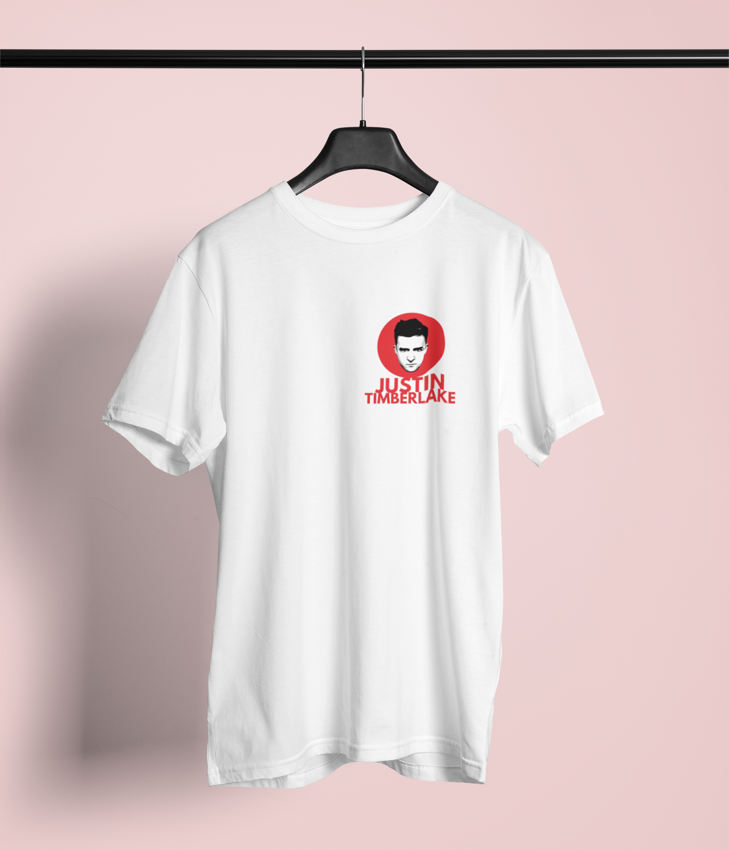 Camiseta "Justin Timberlake" Clássica - Música