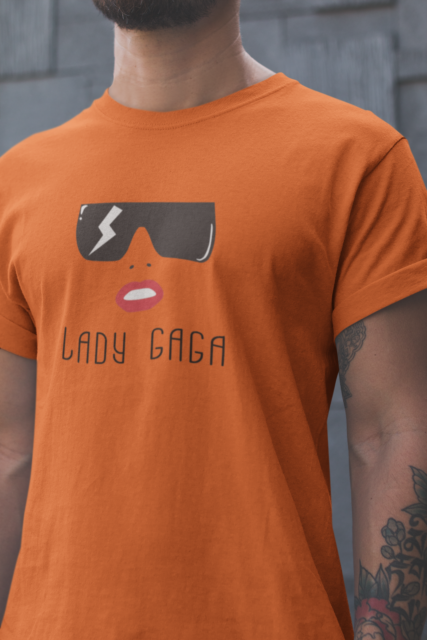 Camiseta "Lady Gaga" Clássica - Música