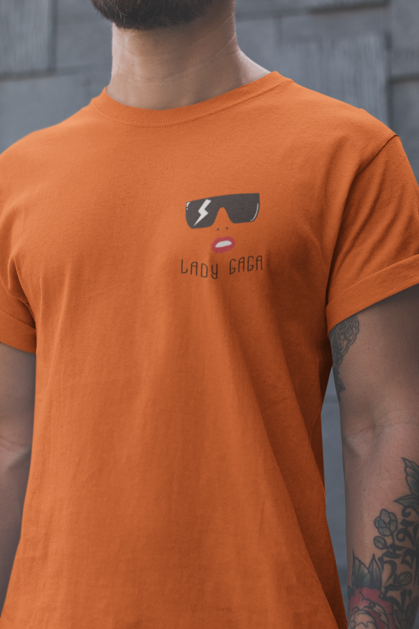 Camiseta "Lady Gaga" Clássica - Música