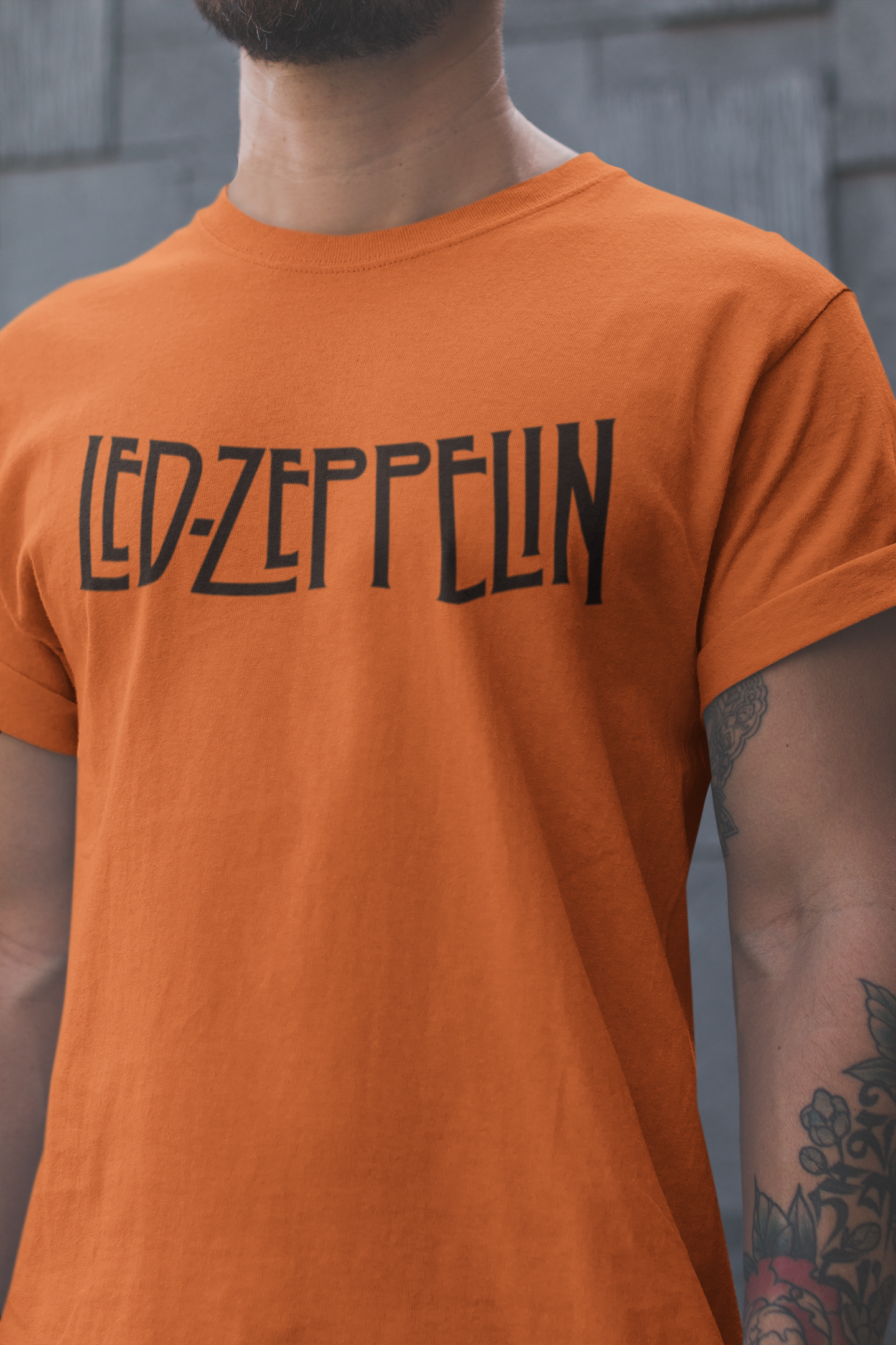 Camiseta "Led Zeppelin" Clássica - Música