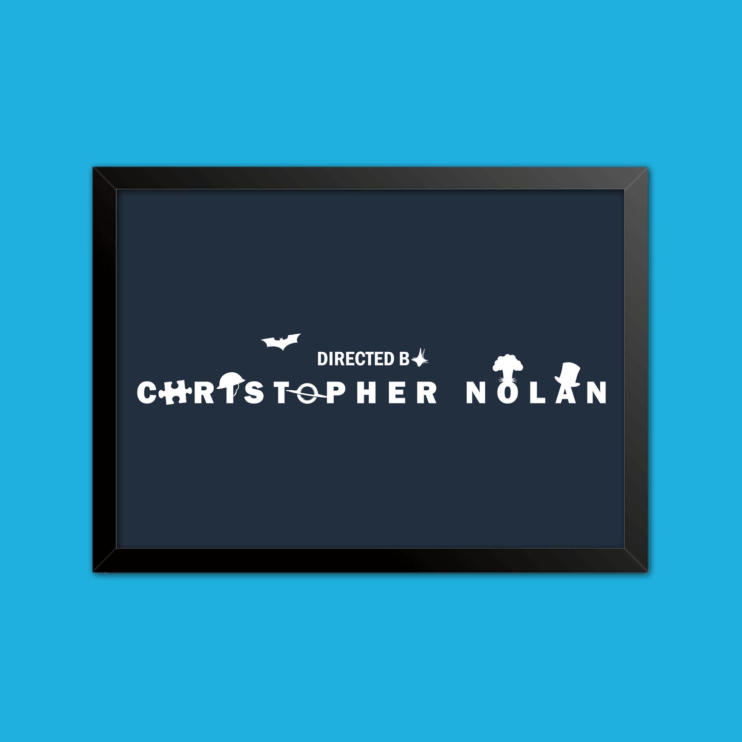 Quadro "Christopher Nolan" - Filmes