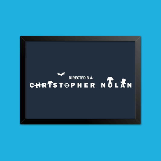 Quadro "Christopher Nolan" - Filmes