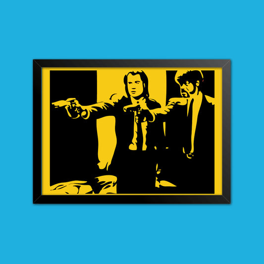 Quadro "Pulp Fiction" - Filmes