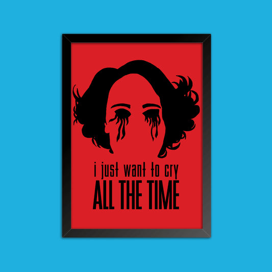Quadro "I Just Want to Cry" - Fleabag - Séries de TV