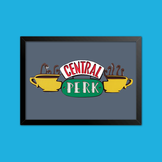 Quadro "Central Perk" - Friends - Séries de TV