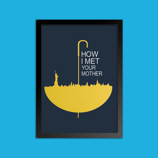 Quadro "Umbrella" - How I Met Your Mother - Séries de TV