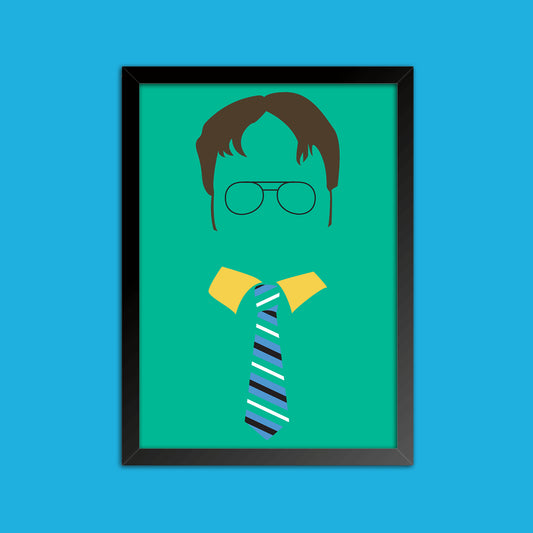 Quadro "Dwight Schrute" - The Office - Séries de TV