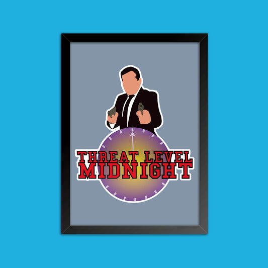 Quadro "Threat Level Midnight" - The Office - Séries de TV